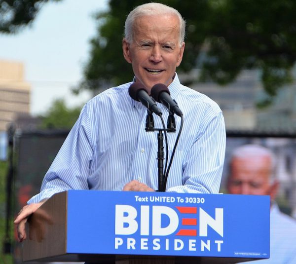 Former Vice President Joe Biden's kickoff rally for his 2020 Presidential campaign. A photo by Michael Stokes. 