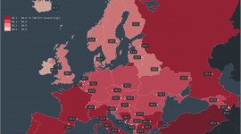 Highest temperatures in Europe: A map and list of records