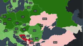​Unemployment rates in Europe 2022 - the map with the latest data