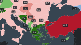 Inflation rates in Europe 2023 by country (Latest data and maps)